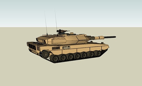 Modern Tanks 3d model