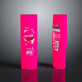 Sunsilk Pink Hair Care Product Bottles With Smooth Shine Formula And Labels