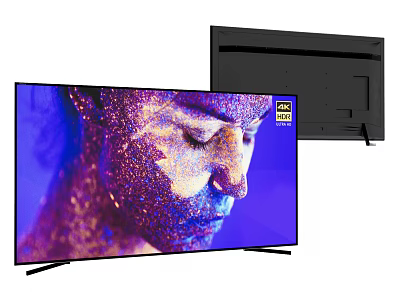 Ultra Slim 4K HDR TV With Vibrant Color Display And Sleek Back Panel Design 3d model