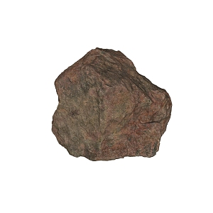 Modern Realistic Scanning Stone Rock Granite Natural Landscape 3d model