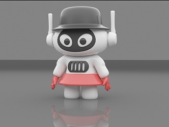 Modern Robots 3d model