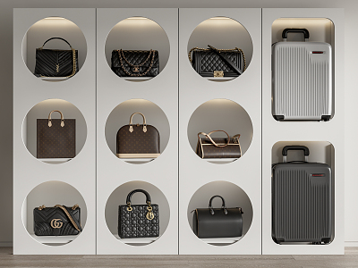 Modern Handbags Bags Luggage model