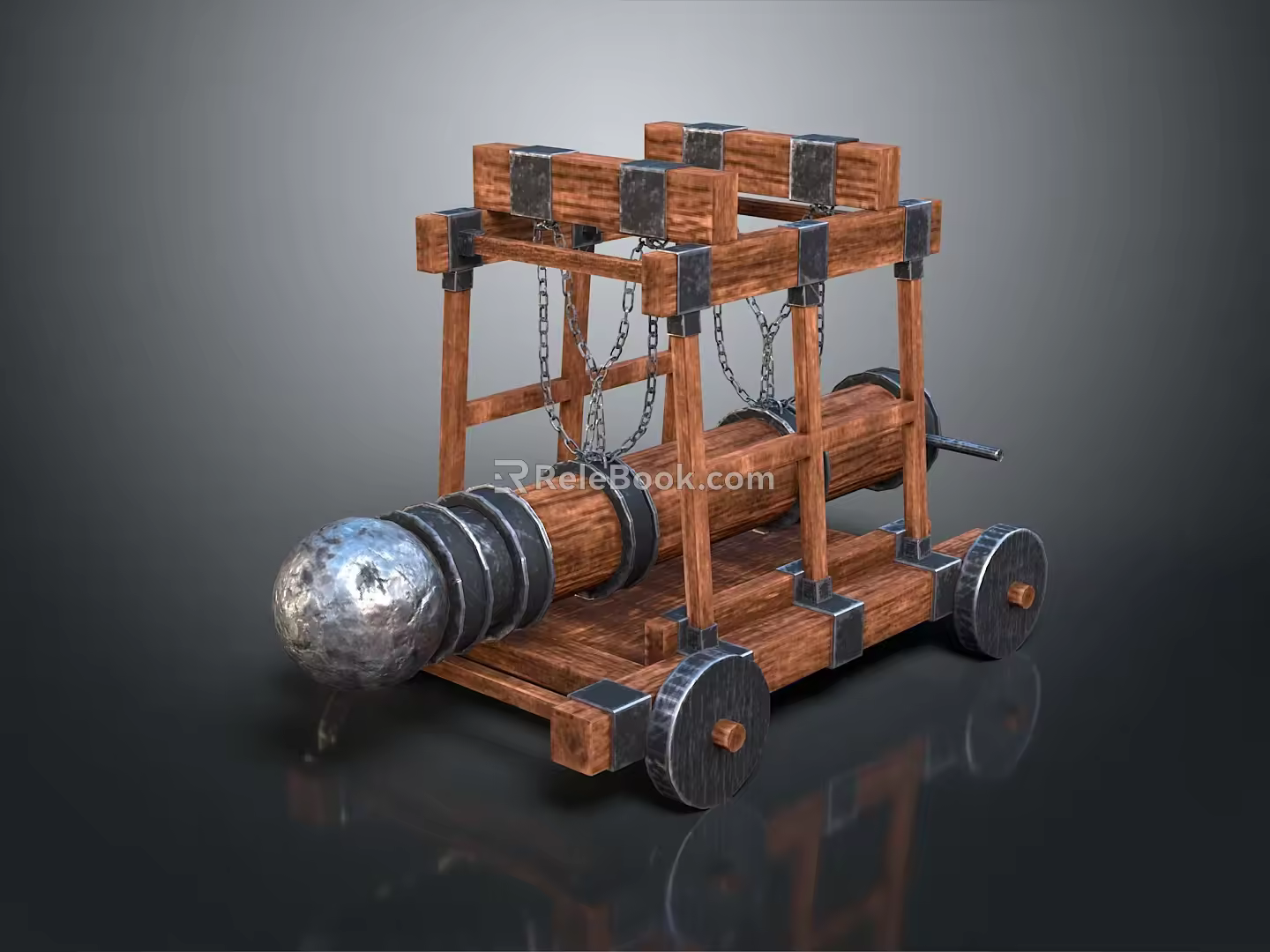 Siege Weapon Siege Vehicle Siege Tower Mobile Tower Mobile Tower Siege Tower Weapon Ancient Weapon 3d model