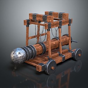 Siege Weapon Siege Vehicle Siege Tower Mobile Tower Mobile Tower Siege Tower Weapon Ancient Weapon 3d model