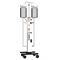 Mobile IV Infusion Pump With Double Bag Holders And Control Panel For Medical Use