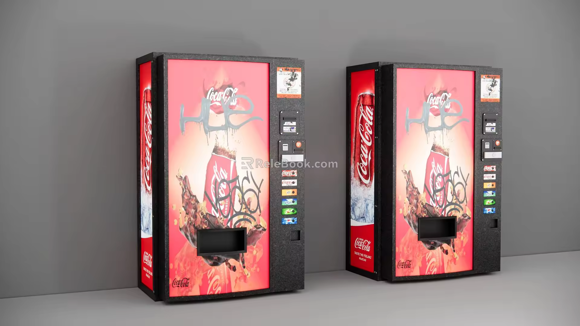 modern vending machine vending machine 3d model