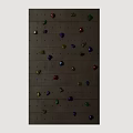 Durable Climbing Wall Sports Equipment with Colorful Holds for Indoor Training