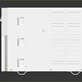 Sleek White Computer Tower With Modern Grille Design And Front Panel Controls
