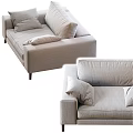 Modern single sofa 3d model