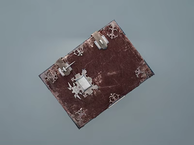 European Book Classical Book 3d model