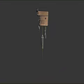 Traditional Wooden Cuckoo Clock Electronic Appliance With Carved Design And Pendulum Bells