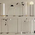 Modern floor lamp 3d model