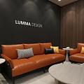LUMMA DESIGN Auto Showroom Exhibition Stand With Three Displayed Cars LED Screen And Modern Lighting