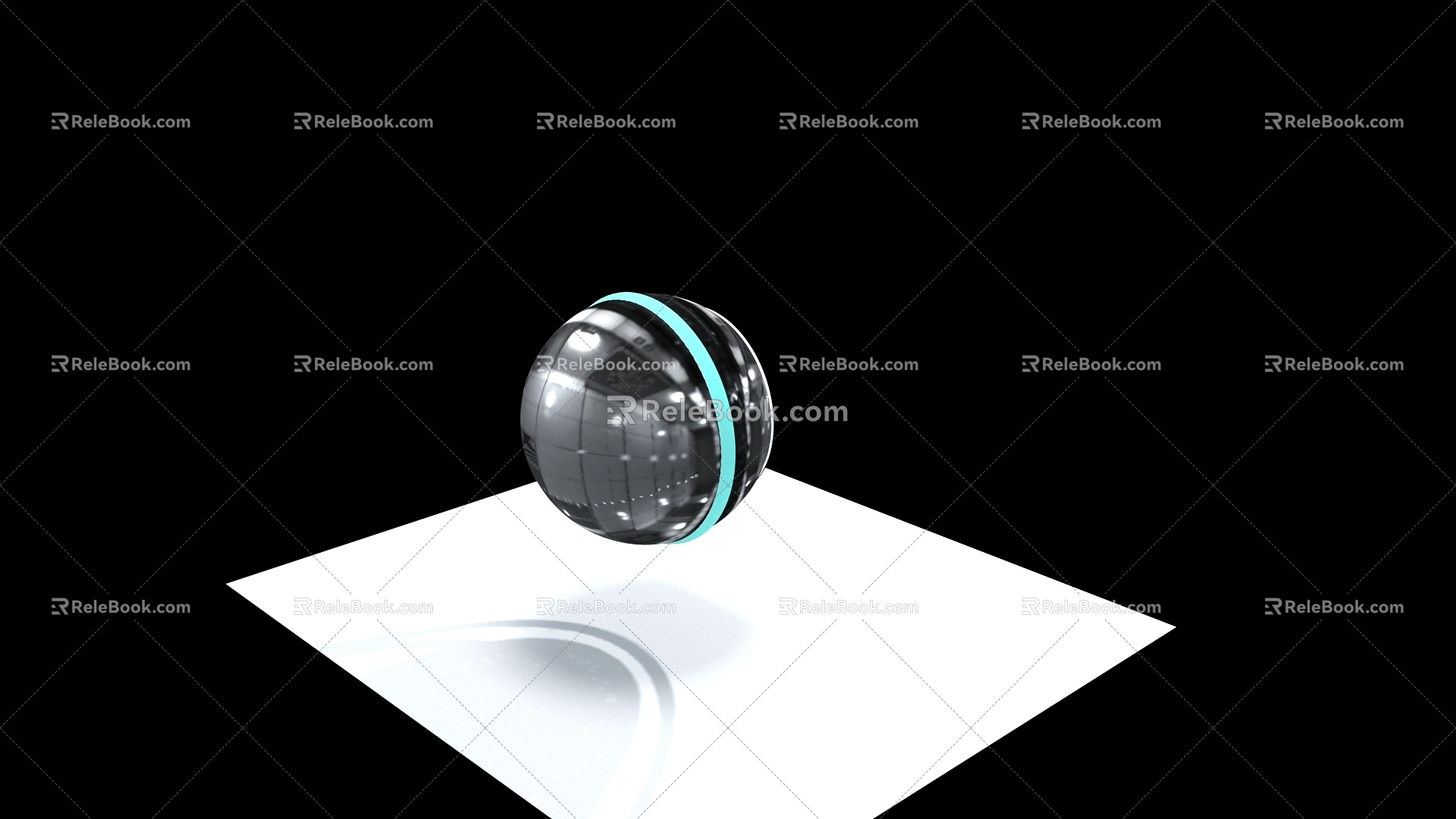 modern camera lens 3d model