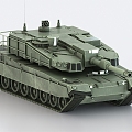 K2 Battle Tank South Korea Tank K2 Panther 3d model