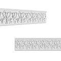 Decorative Ceiling Cornice With Intricate Floral Patterns For Home Interior Decoration 3d model