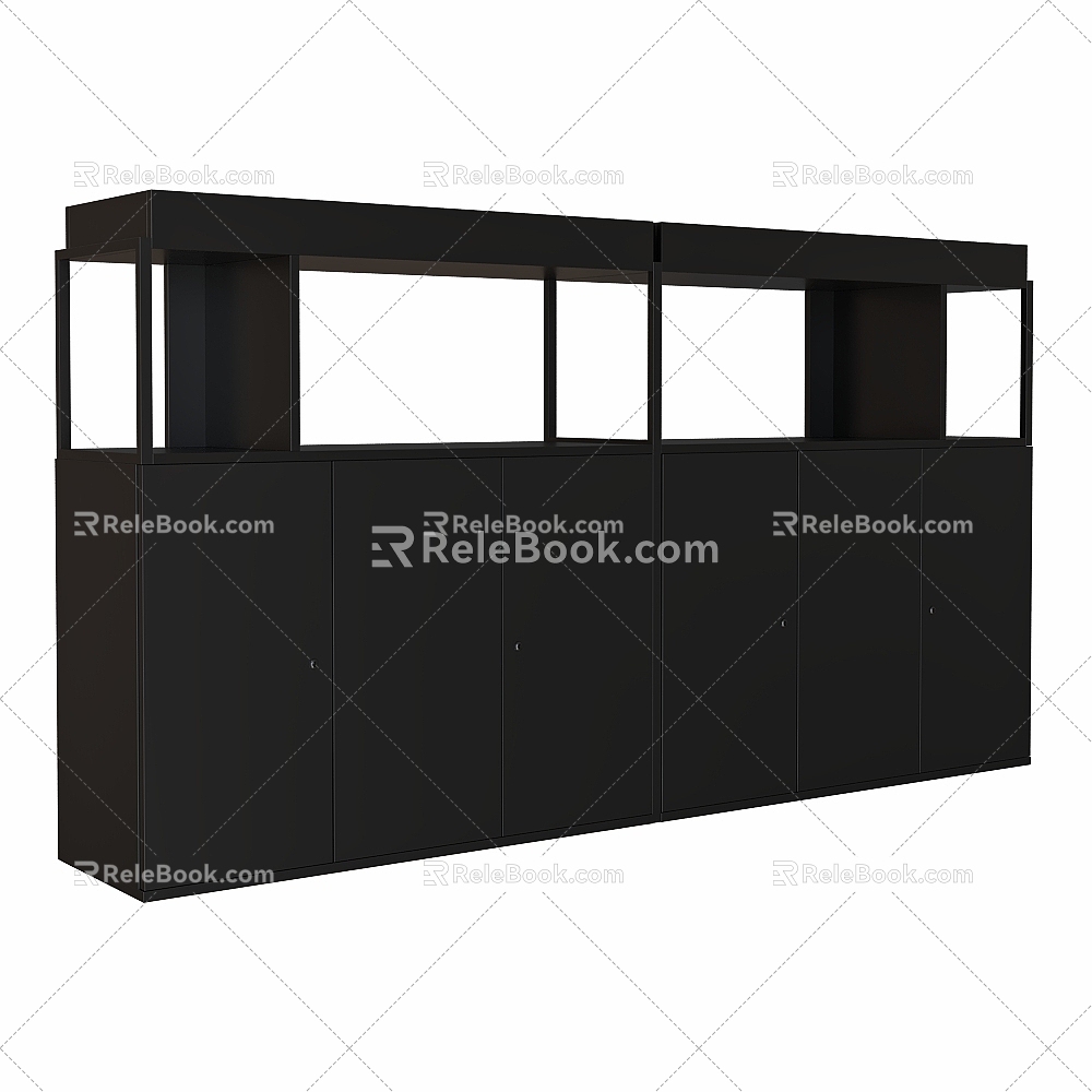 Modern Storage Cabinet Rack Storage Cabinet Rack 3d model