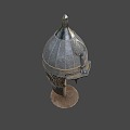 Clean Islamic Helmet 3d model