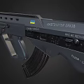 submachine gun 3d model