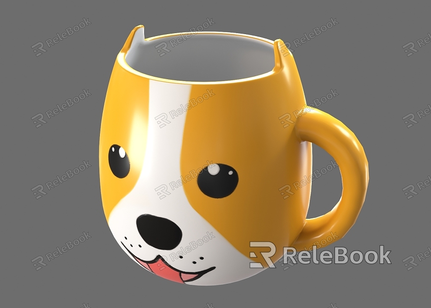 Modern Cup Dog Cup model