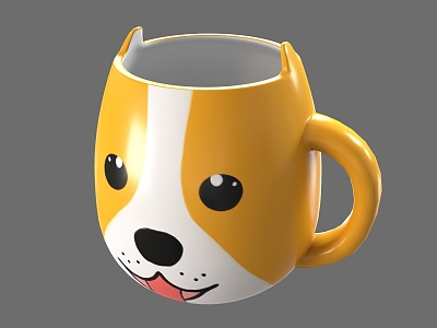 Modern Cup Dog Cup model