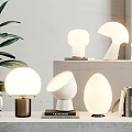 Modern Table Lamp Acrylic Table Lamp Combination 3d model