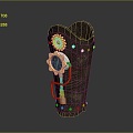 Bracer Bracer Bracer Mail Bracer Sun Protection Bracer Dragon Scale Bracer Leather Bracer Bracer Bracer 3d model