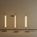 Retro Middle Ancient Floor Lamp Retro French Style Retro Floor Lamp Metal Floor Lamp Special-Shaped Floor Lamp 3d model