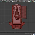Pink Utility Vehicle Featuring Giant Ice Cream Cone on Roof with Wings and Hat Design