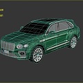 Hyundai Hummer Pickup Buggy Bentley 3d model