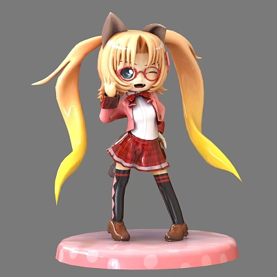 Modern Hand 3d model