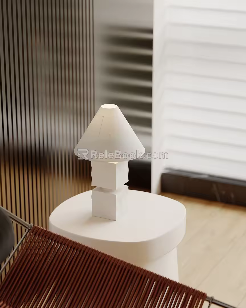 Modern table lamp table lamp floor lamp side table lamp 3d model