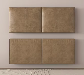Modern Bedding Bed Backrest 3d model
