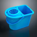 Modern Mop Bucket Mop Bucket Mop Automatic Drying Mop Bucket Mop Bucket Mobile Mop Drying Bucket Mop 3d model