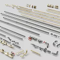 Electronic Electrical Components Featuring Metal Rods Fittings Valves Pipes And Assemblies Parts