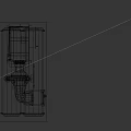Industrial Equipment With Motor Piping Control Cabinet And Steel Base Frame Structure
