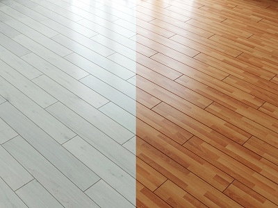 Solid Wood Flooring Log Color Flooring White Flooring Light Color Flooring I-shaped Flooring Double Color Wood Flooring 3d model