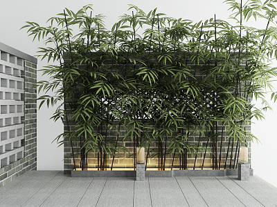 New Chinese Bamboo 3d model