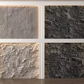Textured Wall Panels With Natural Stone Material And Rough Surface Finishes