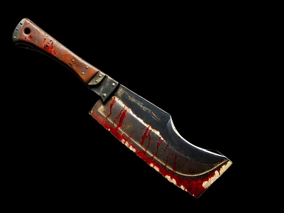 Durable Hardware Utility Knife With Wooden Handle And Sturdy Metal Blade For Cutting Tasks 3d model