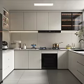Modern Kitchen 3d model