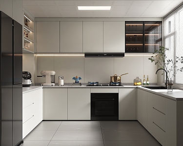 Modern Kitchen 3d model