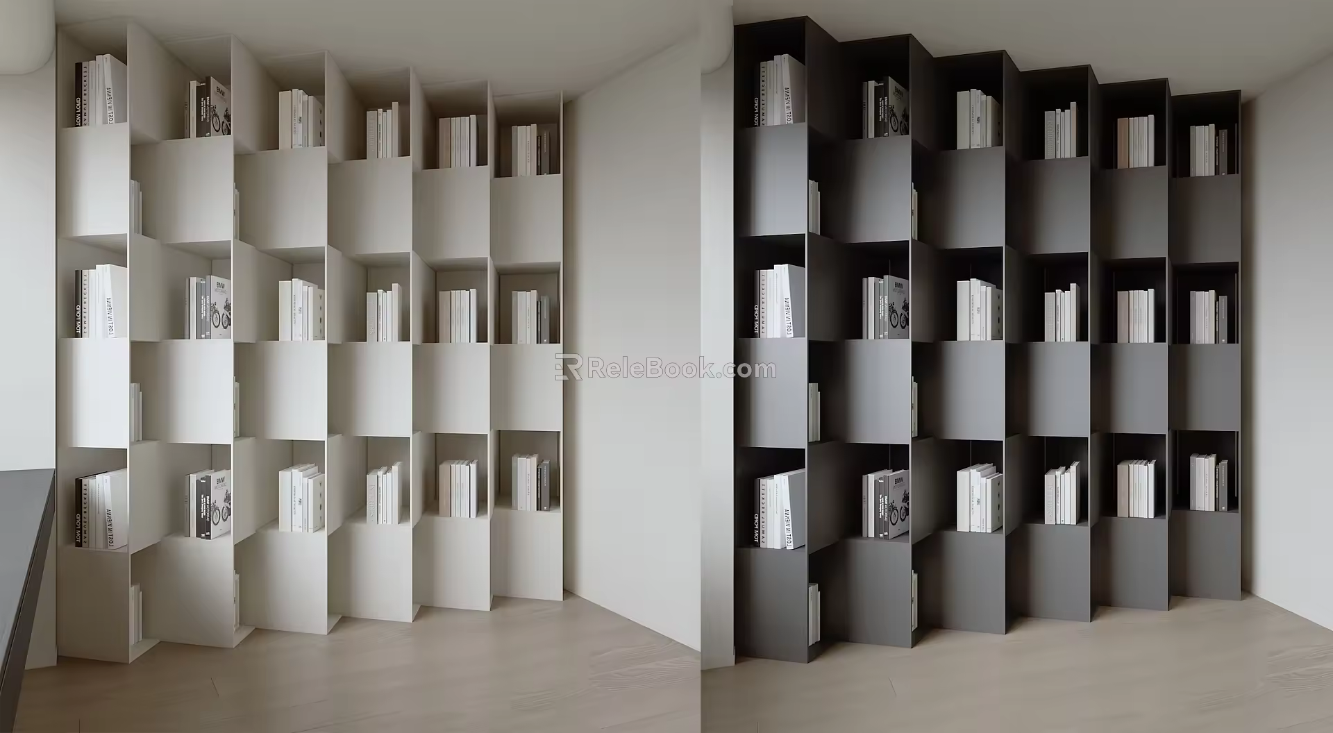 Bookcase 3d model