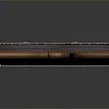 High Quality Paint Brush With Wooden Handle And Purple Bristles