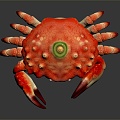 Modern Crab Sea Crab River Crab Hairy Crab 3d model