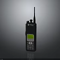 Motorola Walkie Talkie With Black Design Antenna Green Screen And Keypad