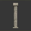Columns Stone Columns Stone Columns Old Columns Roman Columns Roman Columns Classical Columns Greek Columns 3d model