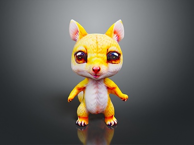 Squirrel Cartoon Squirrel Animation Squirrel Animation Squirrel Cartoon Characters Cartoon Animals Cartoon Small Animals 3d model