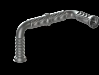 Modern Piping 3d model