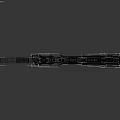 Modern Tactical Assault Rifle With Scope Rail System And Detachable Magazine